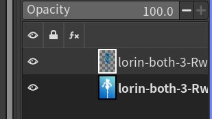꽃을 잘라내어 새 레이어로 추가