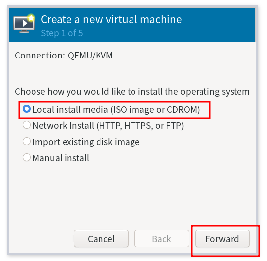 virtual machine 생성창