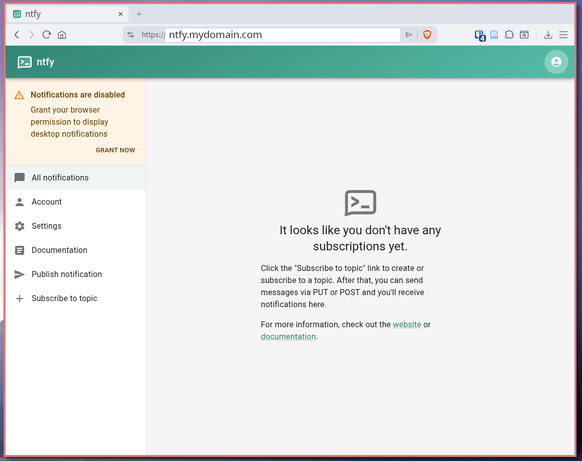 주소로 접속했을 때, 앞서 localhost로 접속한 것과 똑같은 화면이 뜨는지 확인해준다.